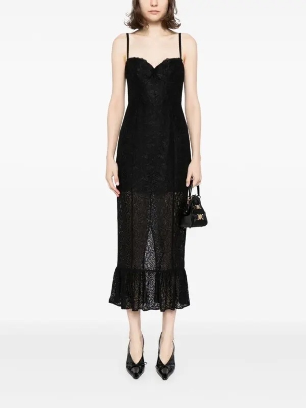 $359 Reformation Lace detail Maxi Dress